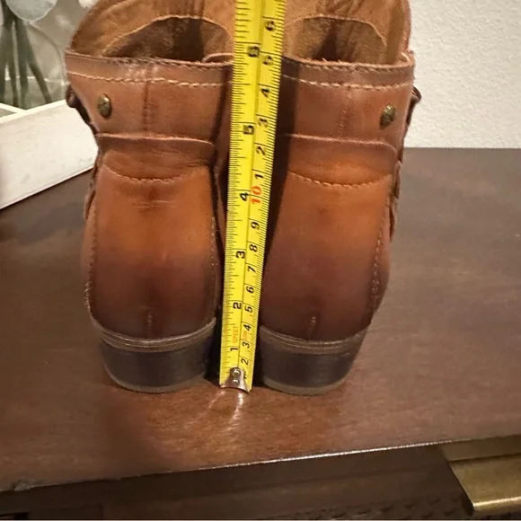 Women's Pikolinos Daroca Braided detail Zipper closure Ankle Bootie  size 41!! - Picture 8 of 10